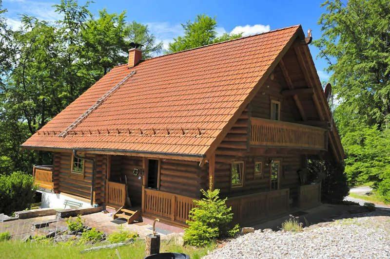 Ferienwohnung Blockhaus Grillenberg  Exterior foto