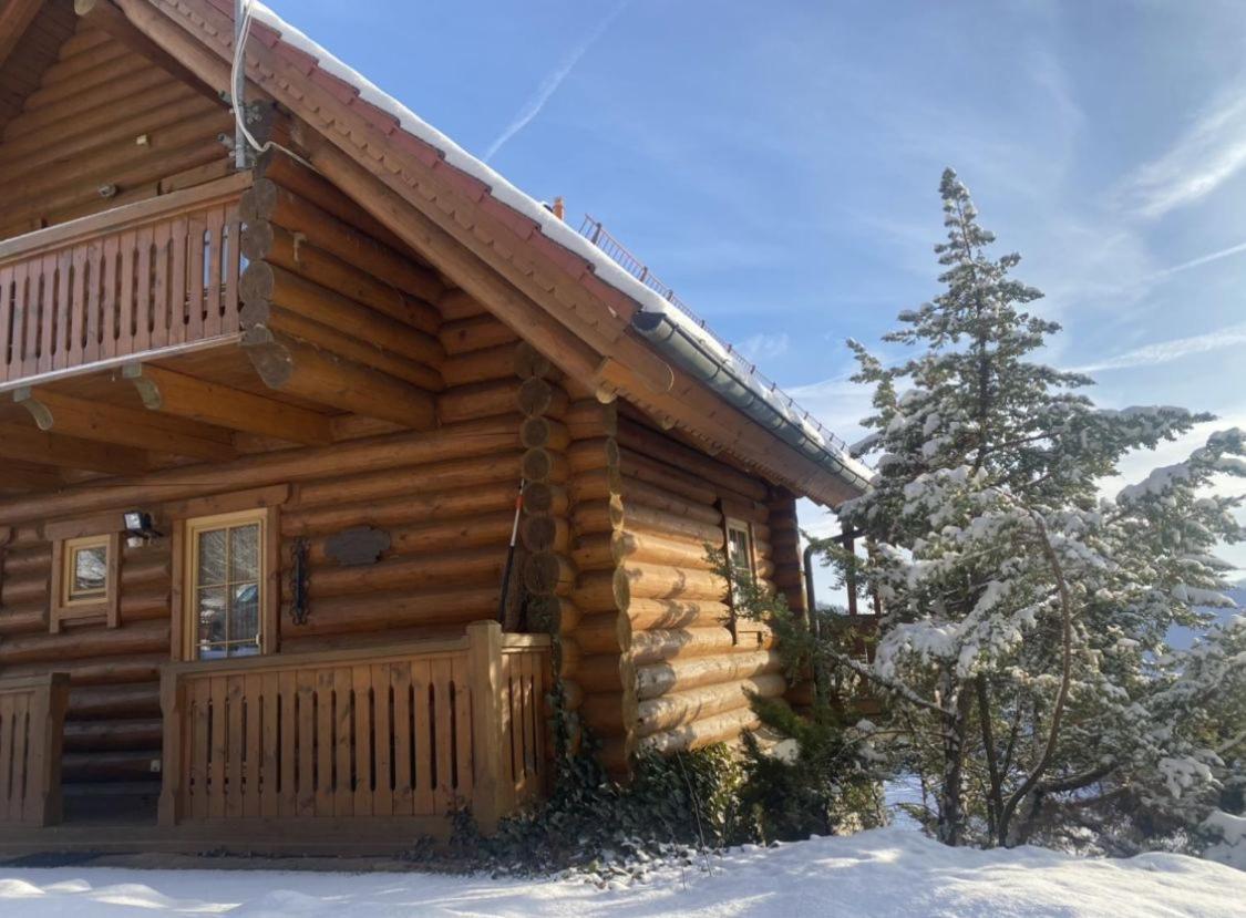 Ferienwohnung Blockhaus Grillenberg  Exterior foto